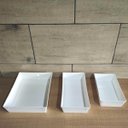 Ver imagem 7 de Travessa Retangular 3l Branca Grande para Servir a Mesa Salada Sobremesa Risoto