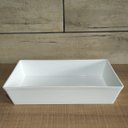 Ver imagem 4 de Travessa Retangular 3l Branca Grande para Servir a Mesa Salada Sobremesa Risoto