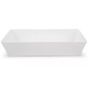 Ver imagem 1 de Travessa Retangular 3l Branca Grande para Servir a Mesa Salada Sobremesa Risoto