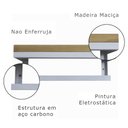 Ver imagem 6 de Toalheiro com Prateleira Strassis Design Sd-4006 25 Branco