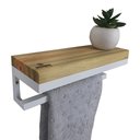 Ver imagem 1 de Toalheiro com Prateleira Strassis Design Sd-4006 25 Branco