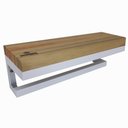Ver imagem 4 de Toalheiro com Prateleira Strassis Design Sd-4006 25 Branco