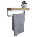 Ver imagem 3 de Toalheiro com Prateleira Strassis Design Sd-4006 25 Branco