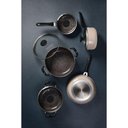 Ver imagem 3 de Jogo de Panelas Tramontina Tunis 5 Peças Rosa Trufado em Alumínio com Revestimento Cerâmico