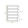 Vitro Basculante 100x80 Alumínio Branco Vidro Liso - 4