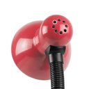 Ver imagem 4 de Luminária de Mesa Articulada Presilha Bivolt - Vermelho:vermelho