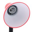Ver imagem 3 de Luminária de Mesa Articulada Presilha Bivolt - Vermelho:vermelho