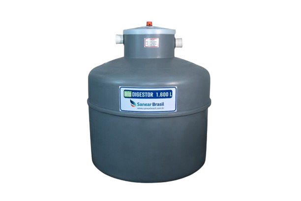 Biodigestor 1.600l - Sanear Brasil