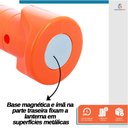 Ver imagem 5 de Lanterna Luminaria Pendente Led Luz para Mecânico com Imã a Pilha - Starfer