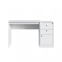 Ver imagem 6 de Kit 3 Peças Escrivaninha e Estante Guaili com Cadeira Base em Madeira