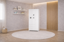 Ver imagem 2 de Quarto Infantil com Berço Roupeiro e Cômoda Lunni- Mobibaby