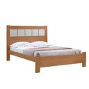 Ver imagem 2 de Cama Casal Premium 100% MDF Marrom/Cinamomo/Off White