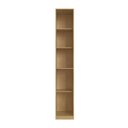 Ver imagem 4 de Guarda Roupa Modulado 1 Porta com Prateleiras 100% MDF Infinity Bege/Savana/Branco