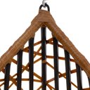 Ver imagem 6 de Cadeira Balanço Ninho Suspenso Gota Tramado com Suporte e Almofada Impermeável Acesse Móveis