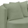 Poltrona Orgânica Maya Boucle Verde Redonda Decorativa - Arkell - 4