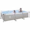 Piscina Estrutural Retangular 3701 Litros Forro e Bomba Filtrante Avenli Jilong 110v - 1