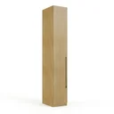 Ver imagem 2 de Guarda Roupa Modulado 1 Porta com Prateleiras 100% MDF Infinity Savana Bege