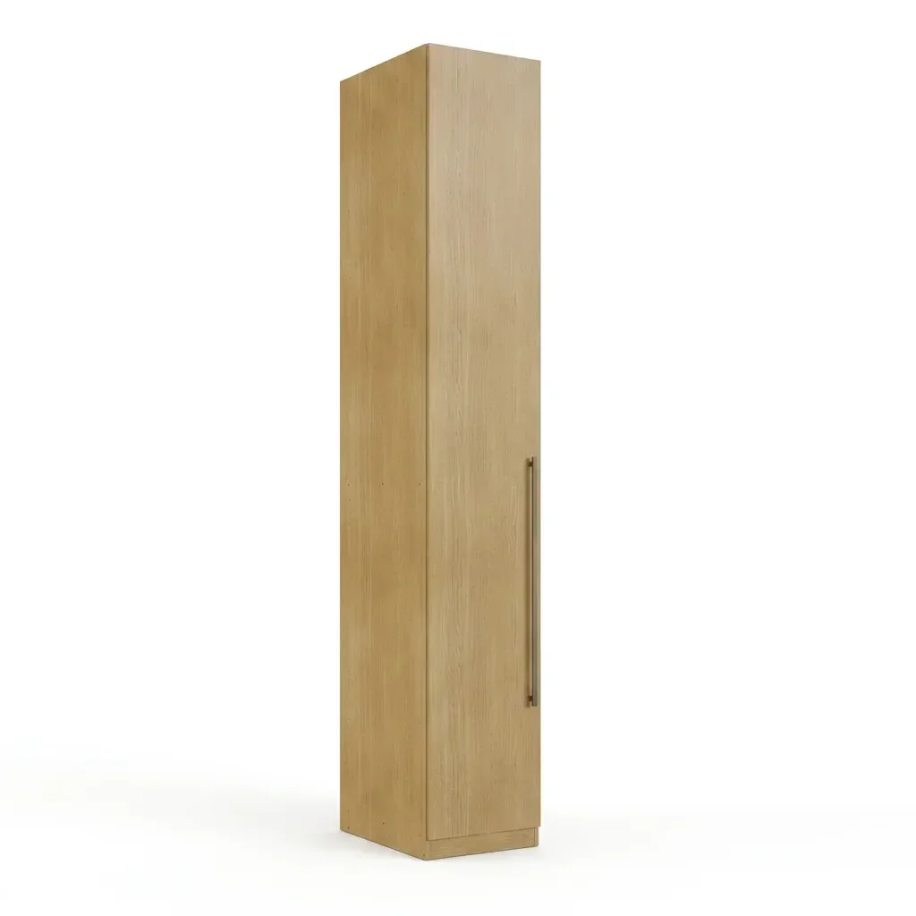 Ver imagem 2 de Guarda Roupa Modulado 1 Porta com Prateleiras 100% MDF Infinity Savana