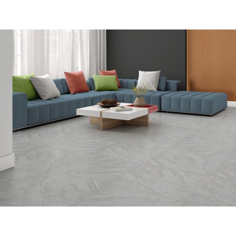 Piso Vinilico Colado Placa Nobile Studio 2mm Ruffino Cinza/Marmogris