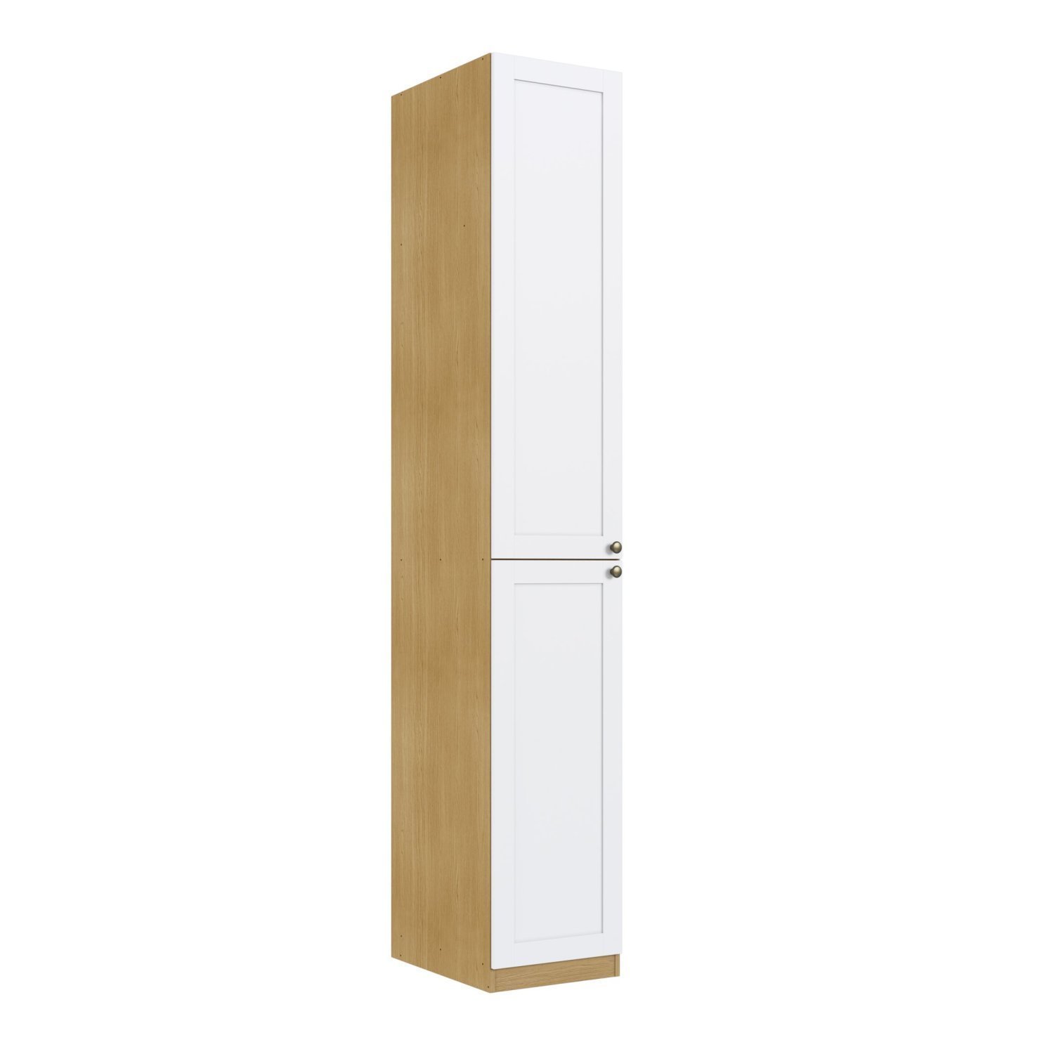 Guarda Roupa Modulado 2 Portas Provençais com Prateleiras 100% Mdf Infinity - 3