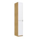 Ver imagem 3 de Guarda Roupa Modulado 2 Portas Provençais com Prateleiras 100% Mdf Infinity