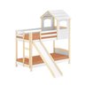 Beliche Infantil Casinha com Escorregador Madeira e Mdf - Casatema - 2