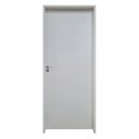 Ver imagem 2 de Kit Porta de Madeira 210x82cm Batente 9,5cm Lisa Primer Uniportas Abertura Direita