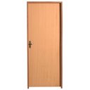 Ver imagem 2 de Kit Porta de Madeira 210x82cm Batente 11cm Lisa Padrão Angelim Uniportas Abertura Esquerda