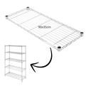 Ver imagem 2 de Kit Prateleira Avulsa para Estante Aço Aramado Uteall 90x35