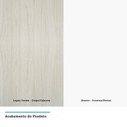 Paneleiro 70cm 2 Portas 2 Gavetas e 1 Gavetão Agatha Luciane Móveis - 3