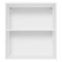 Ver imagem 3 de Armário De Cozinha Aéreo 100% MDF 60 cm Porta Branco Brilho Acordes Madesa
