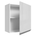 Ver imagem 6 de Armário De Cozinha Aéreo 100% MDF 60 cm Porta Branco Brilho Acordes Madesa
