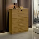 Ver imagem 1 de Cômoda 5 Gavetas e 1 Chave Rio