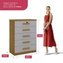 Ver imagem 3 de Cômoda 5 Gavetas e 1 Chave Rio