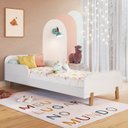 Ver imagem 1 de Cama Solteiro Infantil Montessoriana CA050 Branco Yescasa