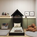 Ver imagem 2 de Cama Montessoriana Infantil Casinha Helena