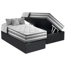 Ver imagem 1 de Cama Box Baú Solteiro: Colchão Molas Masterpocket Ensacadas D Angelis Anjos Superlastic Duo Sono