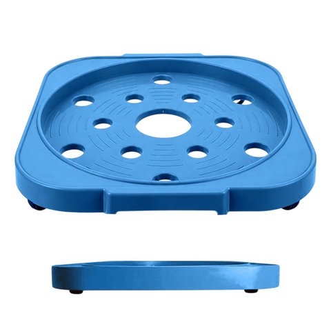 Suporte Movel Pallet Rodas Giratorias Botijao de Gas Galao de Agua Vaso Suporte Objeitos Pesados Res
