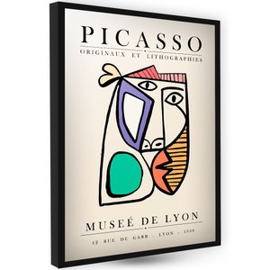 Decoração Elegante Quadro Sala de Cafe Recepção Arte Moderna