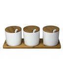 Ver imagem 1 de Porta Tempero Jogo com 3 Peças em Ceramica