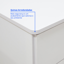 Ver imagem 7 de Cômoda 5 Gavetas e Chave Zeus