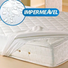 Capa Colchão Solteiro Impermeável Protetor Elástico Anti Ácaro Cama Protetora 188x88cm Lençol Anti X - 8
