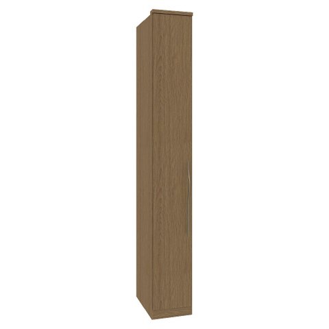 Guarda Roupa Modulado 01 Porta 32cm com Prateleira Setiba Móveis Rimo - Carvalho