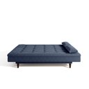 Ver imagem 6 de Sofá Cama 3 Lugares 190 cm Sofanete Nabalina Azul