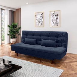 Sofá Cama 3 Lugares 190 Cm Sofanete Nabalina - 1
