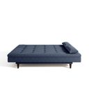 Ver imagem 6 de Sofá Cama 3 Lugares 190 Cm Sofanete Nabalina Azul