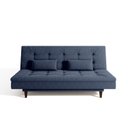 Ver imagem 5 de Sofá Cama 3 Lugares 190 cm Sofanete Nabalina Azul