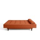 Ver imagem 6 de Sofá Cama 3 Lugares 190 Cm Sofanete Nabalina Laranja Terracota