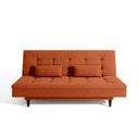 Ver imagem 5 de Sofá Cama 3 Lugares 190 Cm Sofanete Nabalina Laranja Terracota