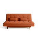 Ver imagem 5 de Sofá Cama 3 Lugares 190 cm Sofanete Nabalina Laranja Terracota